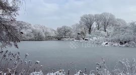 New York City Hit With Heavy Snow 5/5