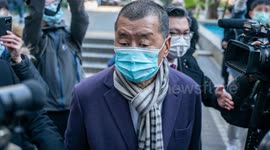 UNCAPTIONED: Jimmy Lai Convicted Under Hong Kong Security Law, Faces Life Sentence