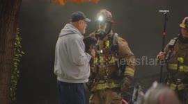 US, Bakersfield: Bakersfield Dog Reunited With Owner Following Garage Fire