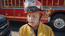 US, Los Angeles: Santa Clarita Santa Clarita Man Reportedly Sets House Ablaze Burns To The Ground PIO Interview With Sound On Tape Part 2