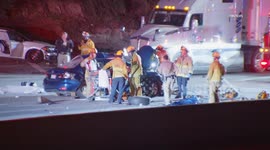 US, Los Angeles: Shadow Hills 1 Killed Several Others Injured In Multi-Car Crash