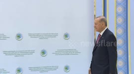 Erdogan attends family photo at International Peace and Trust Forum
