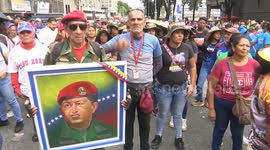 Thousands march in Caracas as Venezuela marks Battle of Santa Ines anniversary