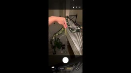 Using an AI feature to make it seem like I’m about to drop my sisters hamster off the balcony. I did this because she stole my AirPods