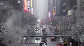 Weekend snowstorm marks start of winter in New York City