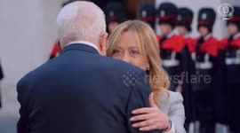 Italian PM Meloni hosts Palestinian President Abbas for talks in Rome