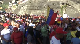 Protest held in Caracas over US seizure of oil tanker