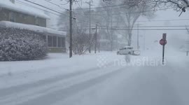 US: Fulton Hit By Rapidly Intensifying Lake-Effect Snow