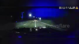 US: Cop Rugby Tackles Biker From His Motorcycle After 100 mph Chase