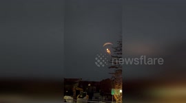 Poland: Holiday Magic Comes Alive As Santa Cruises Over Town Square