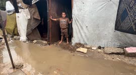 Winter storm kills at least 12 in Gaza as freezing weather, floods cause collapse of bombed homes (2)