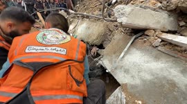 Winter storm kills at least 14 in Gaza as floods cause collapse of bombed homes