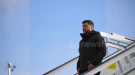 Zelenskyy arrives in Berlin to meet US, European officials