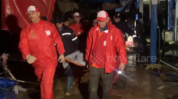 Flash floods kill 37 in western Morocco - Buy, Sell or Upload Video ...