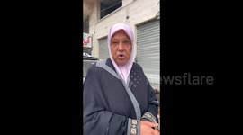 Palestinian Civil Defence Search Bodies