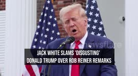 Jack White slams 'disgusting' Donald Trump over Rob Reiner remarks