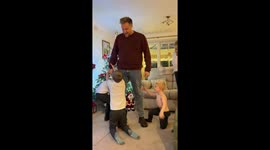 Play‑fight turns painful as nephew accidentally hits uncle—Instagram clip hits 25.7K views
