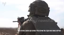 Golani Brigade Forces Conduct Operations in Eastern Rafah