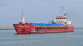 Turkish Red Crescent’s 19th aid ship with 1,300 tons for Gaza reaches Egypt’s Arish Port