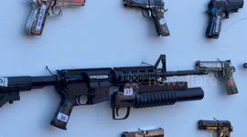 Mexican Army destroys 922 firearms, 190,000 rounds seized from crime