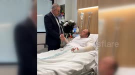 Australian PM Albanese visits Syrian 'hero' who tackled attacker during beach shooting