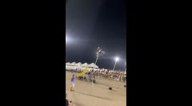 Motocross Competition Jump Malfunction