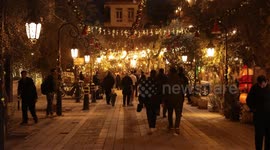 Damascus lights up for Christmas celebrations