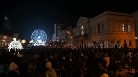 Thousands gather in Kosice to stage anti-government protest in Slovakia