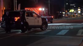 US, Los Angeles: Winnetka Police Shoot Possible Prowler Suspect