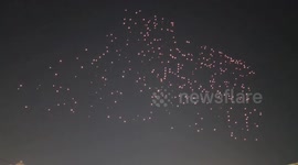 Vijit Chao Phraya Festival 2025 - Drone Light Show Bangkok 