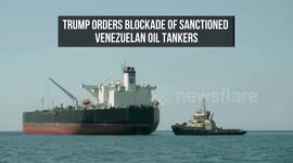 Trump Orders Blockade of Sanctioned Venezuelan Oil Tankers