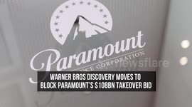 Warner Bros Discovery Moves to Block Paramount's $108bn Takeover Bid