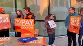 Doctors start five-day strike as hospital bosses warn of disruption