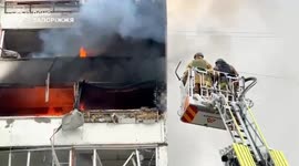 Russian strikes hit Zaporizhzhia, injure 30 as Ukraine reports strikes inside Russia