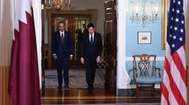 US Secretary of State Rubio meets with Qatari counterpart in Washington DC