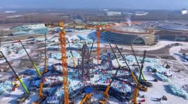 China: World's largest ice-snow theme park opens in Harbin