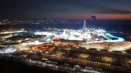 China: Stunning ice sculptures shine at world's largest ice and snow theme park in northeast China