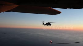 US: Midair Refueling Drill Unfolds Off California Coast During Steel Knight 25