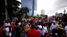 Honduran president alleges 'coup attempt' amid faltering election results