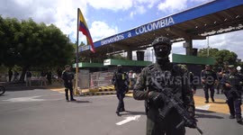 Colombia reinforced its border with Venezuela amid invasion threats