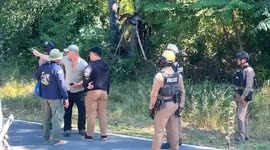 American 'caught recording Thai military airport' detained over spy fears