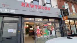 Chippy selling deep fried festive treats - including battered mince pies