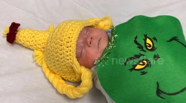 Tiny NICU babies celebrate holiday season in 