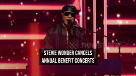 Stevie Wonder cancels annual benefit concerts