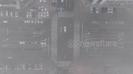 China: Dense fog hits parts of northern China, disrupts traffic