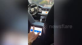 Waymo self-driving car swerves into traffic just seconds into trip