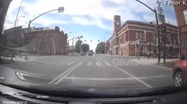 Intersection Crash Causes Ambulance Rollover