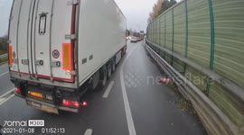 Car Following Too Close Gets Front End Damage