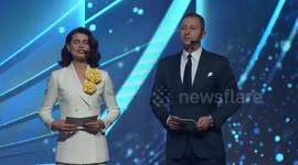 Türkiye's President Erdogan praises Turkish media outlets for their 'brave' stance on Gaza