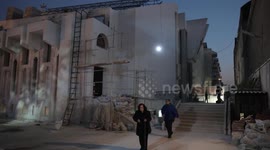 Christmas preparations continue at Mar Elias Church in Damascus despite past attack